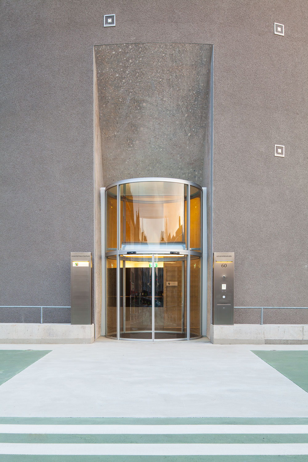 Exzenterhaus Bochum | zentraler Eingang